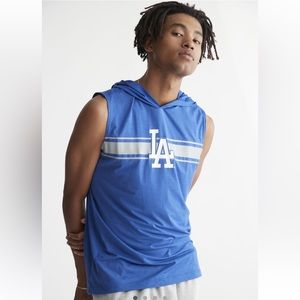 New Era Los Angeles Dodgers Sleeveless
Hooded Tee